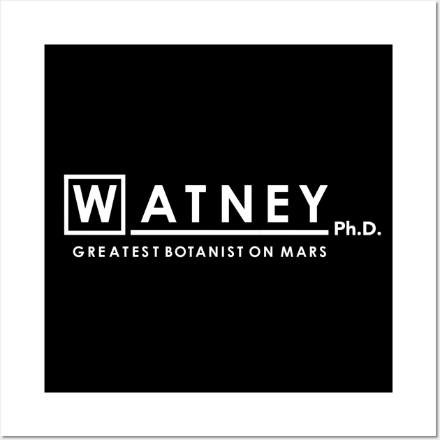 Watney Ph.D. Wall Art by fishbiscuit